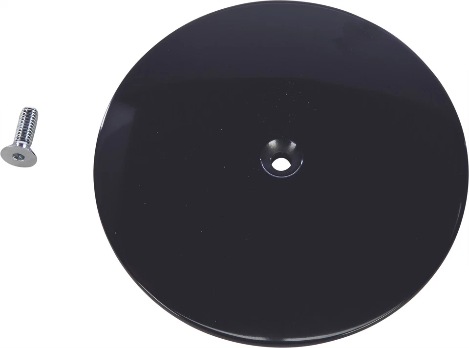 1997-1999 for Harley Softail FLSTS Smooth Air Cleaner Cover Black Big Twin - Image 1 of 1