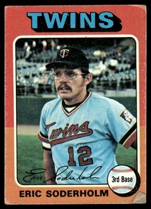 1975 Topps Eric Soderholm Minnesota Twins #54 - Picture 1 of 2