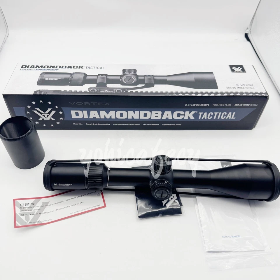 Vortex Dbk-10029 Diamondback Tactical 6-24x50 FFP Ebr-2c Reticle 30mm