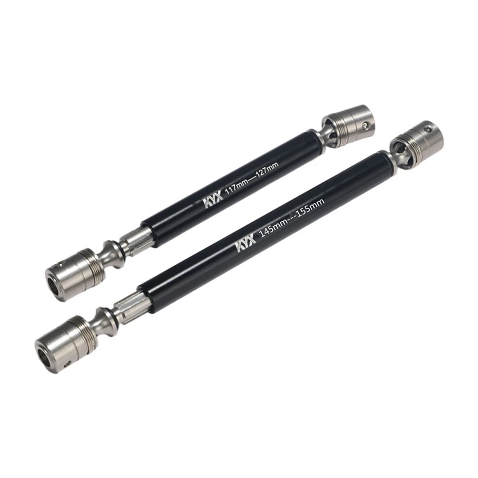 2pcs Stainless Steel Drive Shaft for Axial 1/10 Rbx10 RYFT RC Car Upgrade Kit
