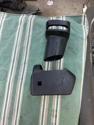 1991-1993 dodge D250 W250 D350 black A/T steering column covers non tilt OEM - Image 1 of 4