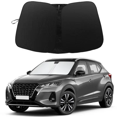 Parabrisas delantero de coche para Nissan Kicks 2018-2024 parasol bloque térmico cubierta de ventana Foto 1 de 4