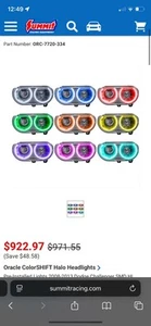 Dodge Challenger 2008-2014 Oracle Headlights Lights Brand New!! - Picture 1 of 4