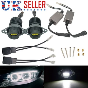 2x 40W No Error LED Angel Eyes Halo Ring Light Bulb For BMW 3-Series E90 E91 LCI - Picture 1 of 9