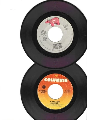 60 Obscure 70's & 80's Rock & Pop 45s (Clapton, Bad Company, ZZ Top, Kinks) - Image 1 of 4