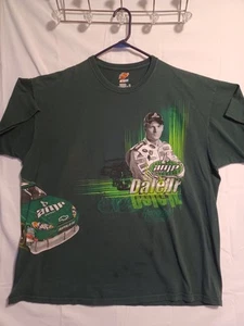 Vintage Dale Earnhardt Jr. NASCAR T-Shirt Sz 2XLARG Wrap Around Print Racing AOP - Picture 1 of 8