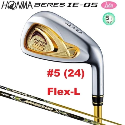 New Women's HONMA BERES IE-05 4Star GP 5-Iron 24 #5 / ARMRQ 39(L) Golf JP - Image 1 of 4