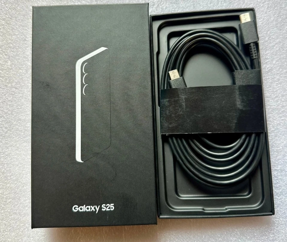 Samsung Galaxy S25 fe Caja Vacía Minorista - Caja Embalaje Original Original Original + Cable Foto 1 de 1