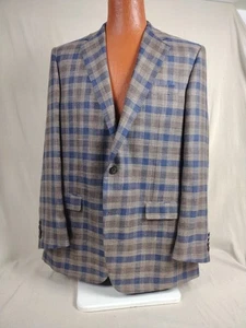  SAMUELSOHN Greenwich LORO PIANA SUMMERTIME  SPORT COAT 43 Long  - Picture 1 of 16