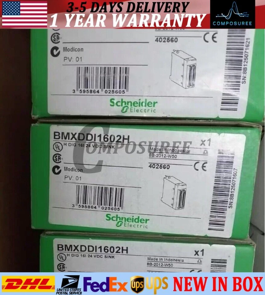 1 PCS NEW IN BOX Schneider PLC module BMXDDI1602H - Image 1 of 1