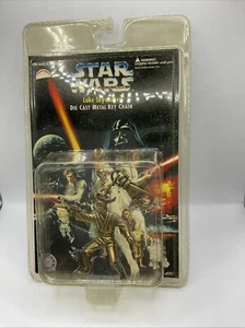 Star Wars Luke Skywalker Die Cast Metal Key Chain from Placo Toys 1996 New - Picture 1 of 15