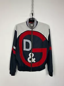 Dolce & Gabbana Vintage Nylon Jacket Big Logo Sz M - Picture 1 of 7