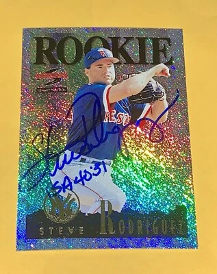 Steve Rodriguez SIGNED 1995 Score Summit 9th Degree #159 RC Auto Boston Red Sox - Image 1 of 2