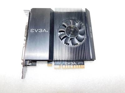 EVGA GeFORCE GT710 2GB PCIe VIDEO GRAPHICS CARD ADAPTER HDMI 2xDVI SHORT LENGTH - Image 1 of 3