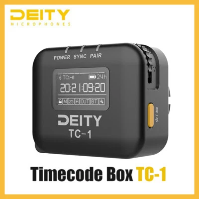 DEITY TC-1 Wireless Timecode Box Generator Microphone Time Code Video Recording - image 1 of 4