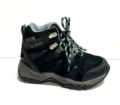 Bota de Senderista LL Bean Juvenil Modelo Trail Negra 1 M Niño Pequeño Foto 1 de 4