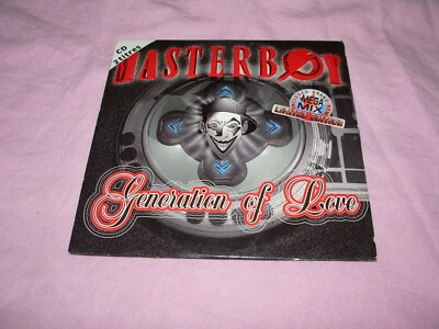 CD SINGLE MASTERBOY GENERATION OF LOVE LIMITED EDITION / EURO DANCE 1995 - Photo 1/4