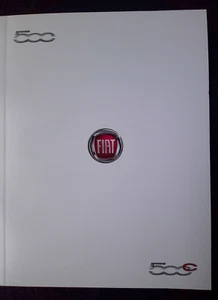 Folleto de ventas de concesionario de automóviles Fiat 500 2012 84 páginas - Imagen 1 de 5