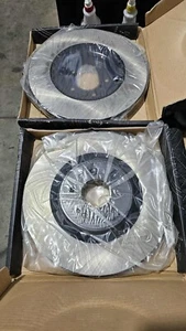 Centric 125.46076 Premium High Carbon Brake Rotors Front for Mitsubishi EVO X - Picture 1 of 2