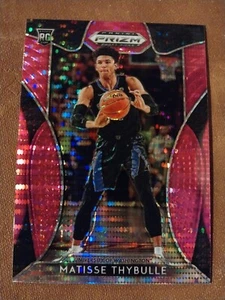 Tarjeta de novato Matisse Thybulle Panini 2019 Draft Rosa Pulsar radiocontrol #85 UW HUSKIES - Imagen 1 de 2