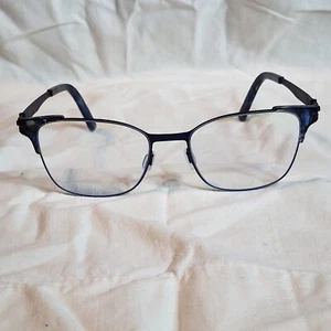 Marco de gafas de titanio hecho a mano OVVO Optics 6009 azul marinero con Galaxy - Imagen 1 de 5