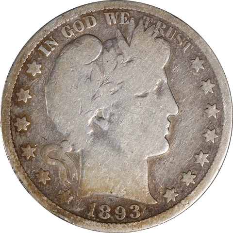 1893-S Barber Half Dollar - Key Date Great Deals From The Executive Coin Company Cover