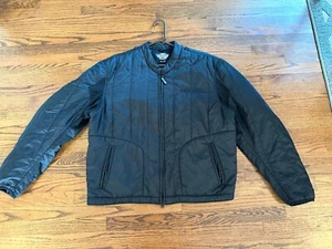 Harley Davidson Jacket XL Black FXRG quilted bomber jacket Layer/Liner Full Zip - Picture 1 of 2