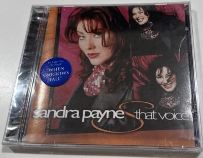 SEALED OP Sandra Payne/The Paynes “That Voice” 2000 Daywind CD!  Brand New! - Image 1 of 3