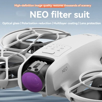 Filter UV Protection Lens CPLND Light Reduction Polarising Lens for DJI NEO - Image 1 of 4