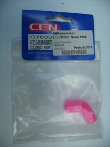 Ángulo de silicona Krick 617432 para filtro de aire rosa neón - Imagen 1 de 1