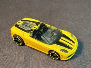 💥 2009 Hot Wheels FERRARI F430 Spider Yellow Malaysia LOOSE AS IS G12 B29 - Picture 1 of 4