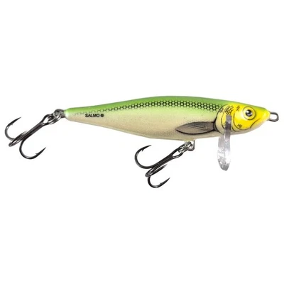 Salmo Thrill Twitchbait Rapfenköder Sinkend Silver Halo Wobbler Kunstköder - Bild 1 von 3