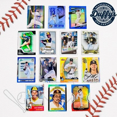 2025 Baseball San Diego Padres Cards Lot (84) – Tatis Jr, Gwynn, Kim, Rookies 🔥 - Image 1 of 4