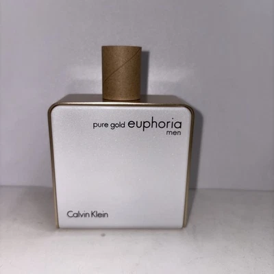 Euphoria Pure Gold de Calvin Klein 3,4 oz. (100 ml) EDP TESTER Caja Blanca Hombre Foto 1 de 2