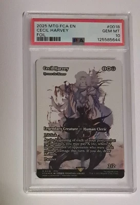 PSA 10 Cecil Harvey Foil Final Fantasy Through the Ages MTG Magic the Gathering - Image 1 of 3