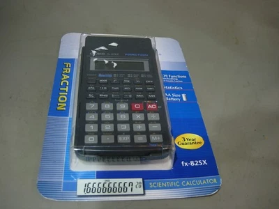 Casio FX 82 SX - Wissenschaftlicher Rechner mit vielfältigen Funktionen - Bild 1 von 4