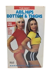 Aerobics Oz Style Abs, Hips Bottom & Thighs (VHS) | PAL | Booklet | Vintage Rare - Picture 1 of 8