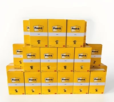 Post-it Haftnotizen 30 x  12 Pack 76 x 76mm gelb 360 Blöcke Klebezettel - Bild 1 von 3
