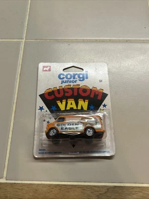 Vintage Corgi Die Cast Metal Custom Van Golden Eagle Paint Sealed New Z5 #162 - Image 1 of 2