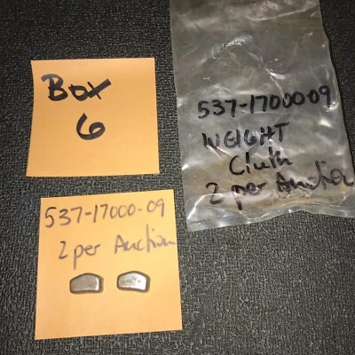 2 KIT DE PESAS EMBRAGUE YAMAHA YZ125A 537-17000-09-00 1974-1977 YZ100C YZ125X NUEVO SIN CAJA Foto 1 de 4