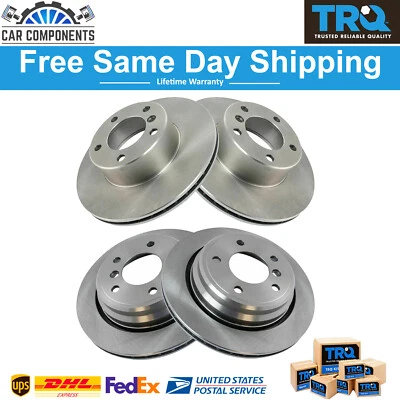 Nuevo kit de rotor de freno de disco delantero y trasero TRQ para BMW 525i 528i 1997-2003 Foto 1 de 4