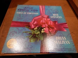 Favorite Christmas Carols from Voices of Firestone MLP-7005 12" LP - Picture 1 of 6