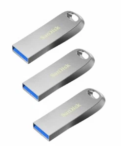SanDisk Luxe 32GB 64GB 128GB 256GB 512G USB 3.1 Flash Drive Memory Stick lot UK - Afbeelding 1 van 17