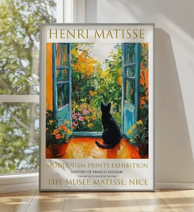 Henri Matisse Print, Henri Matisse Poster, French Exhibition Wall Art Picture - Picture 1 of 5