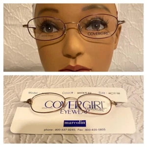 COVERGIRL CG218 Santa Fe 402 EYEWEAR Optical frame Glasses 48-17 A2 - Picture 1 of 11