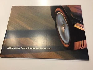 Original Volkswagen Touareg Pre-launch Brochure - Picture 1 of 7