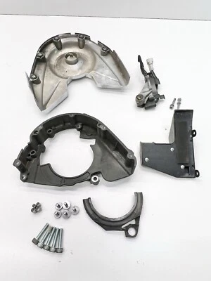 Yamaha 950 XVS950 V 2009-2017 estrella cárter izquierdo juego de conductos cubierta de correa de transmisión Foto 1 de 4