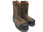 Timberland Men's Pro A4499 Boondock Waterproof Pull On Work Boot Brown Size 13W