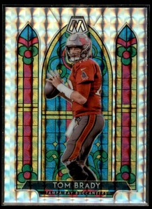 Tom Brady 2020 Panini Mosaic Stained Glass Prizm #SG2 Tampa Bay Buccaneers