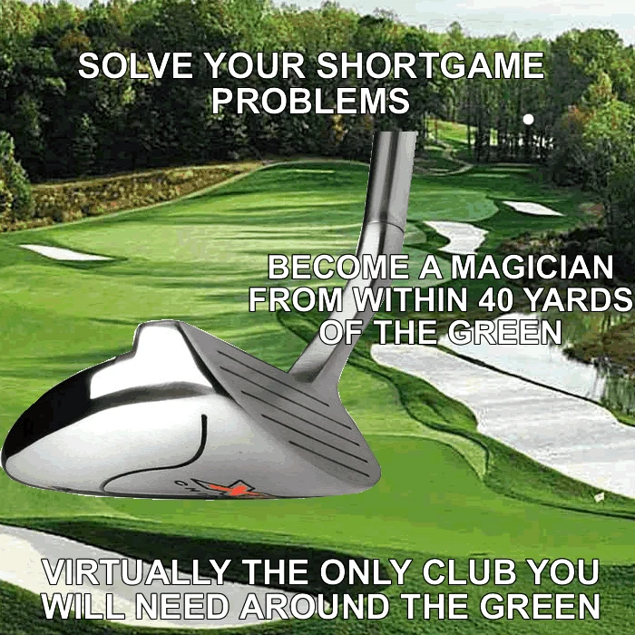 MAGIC XK CHIPPER WEDGE PUTTER LOWEST SCORES BEST SHORTGAME PGA GOLF PUTTER CLUB - Image 1 of 2